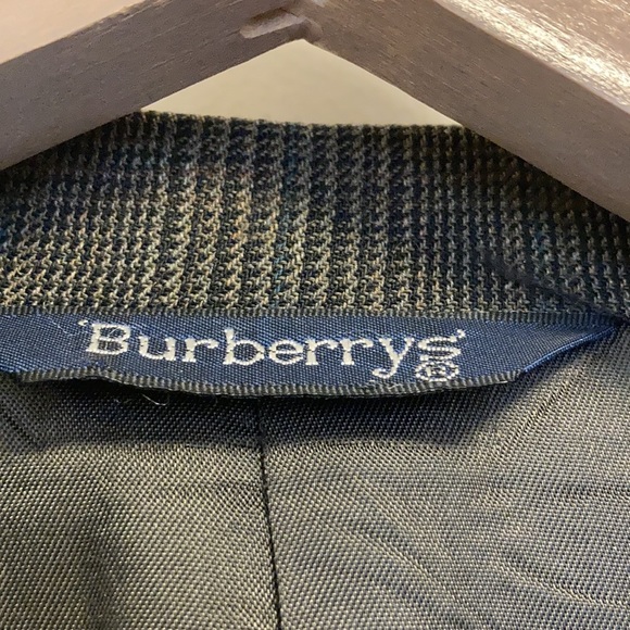 Vintage Burberrys Brown Glencheck Wool Suit Size 41L Union Made USA Preppy - Picture 8 of 16